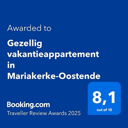 Gezellig Vakantieappartement In Mariakerke-Oostende Экстерьер фото